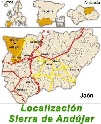 Donde esta Sierra de Andújar