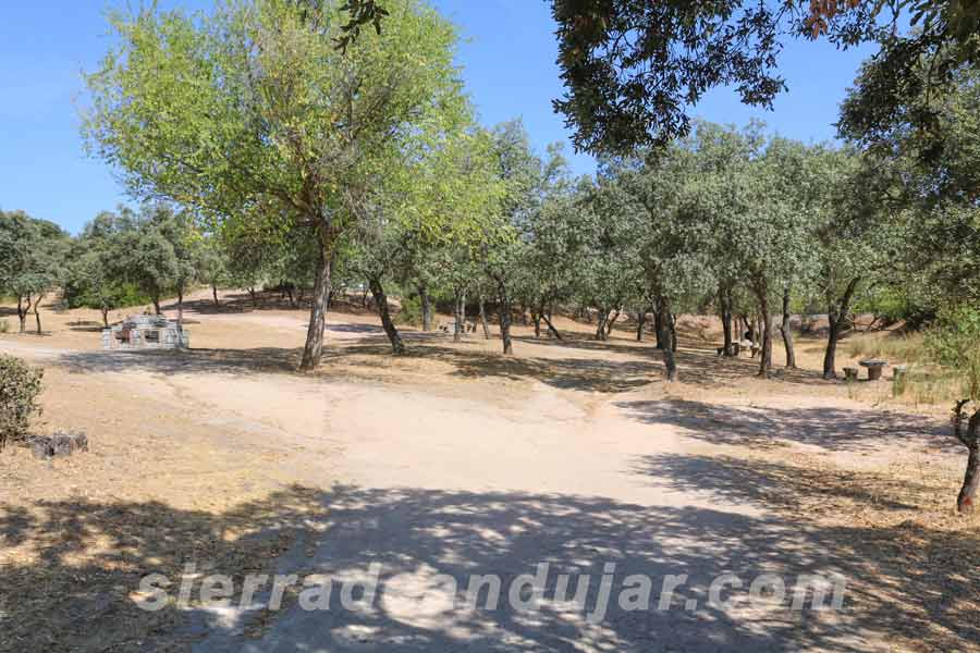 Zona el Jabalí en la Sierra de Andújar