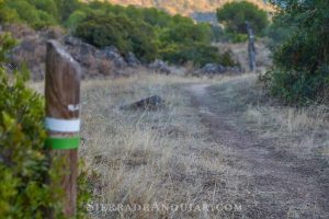 señal sierra-de-andujar-sendero-jabali-señal