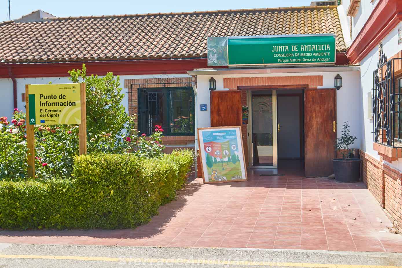 punto de informacion Sierra de andujar- cercado del cipres