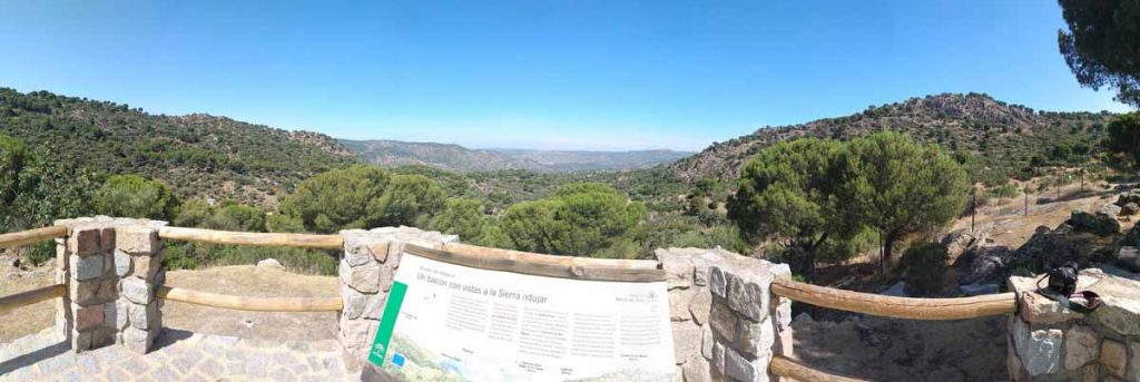 Mirador del Peregrino- carretera Sierra de Andújar