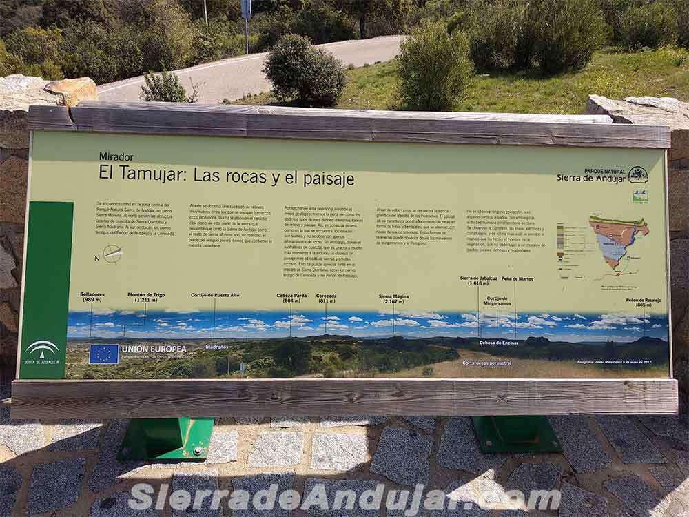 Mirador Sierra de Andújar Tamujar